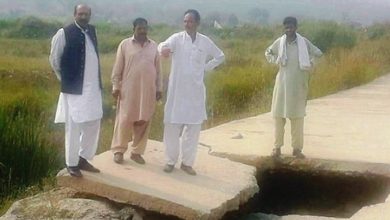 Kahuta; MPA Raja Sagheer Ahmed approves 50 Lakh Rps to repair collapsed bridge in village Sahi Bamlot