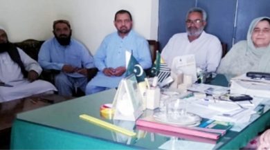 Dadyal; All Private schools and colleges association hold meeting at Channar public school Dadyal; All Private schools and colleges association hold meeting at Channar public school
