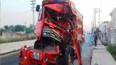 Gujar Khan; Fatal accident at Ratiyal stop between trucks, One person killed