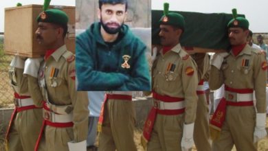 Kahuta; Asim Kiyani of Pakistan Army killed by terrorist in Waziristan Kahuta; Asim Kiyani of Pakistan Army killed by terrorist in Waziristan