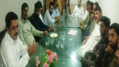 Rawalpindi; PML-N Youth wing Malot Sattian hold meeting for planned strike