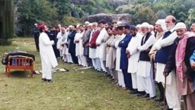 Kahuta; Ali Asghar Saddique (PTI) passed away in village Narh