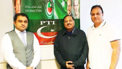 London; Chairman economy watchdog Brigadier (r) M Aslam Khan (PTI) visits Slough Pakistani community