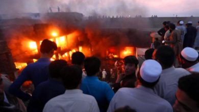 Rawalpindi; Fire In Islamabad: 300 Stalls Gutted In Peshawar Mor’s Sunday Bazaar in Islamabad