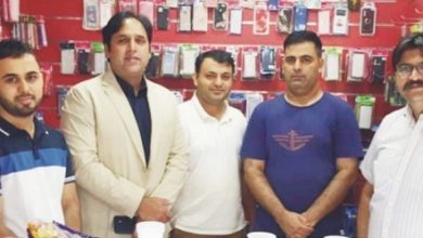 Spain; Khurram and Kamran Bashir of Nala Musalmana open mobile phone shop in Barcelona