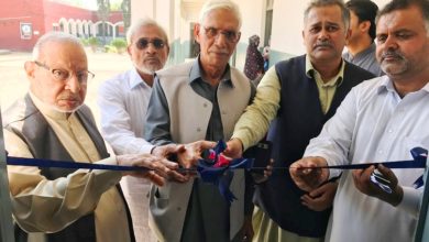 Kallar Syedan; Khalid Hussain of Glasgow donated 4 lakh Rps for the construction of school rooms at Girls high school in village Takal (See video report)