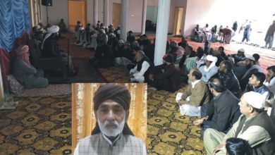 Kallar Syedan; Dua e Qul observed for late Master Raja Liaqut Ali in Dhok Baba Baland, Choa Khalsa (See video report)