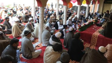 Choa Khalsa; Millad and Aisal e Aswab dua held at the residence of Babu Tanvir Langaryal in Morra Heeran; (See video report)
