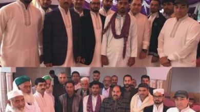 Kallar Syedan; Former teacher Raja Ali Akhtar’s son Raja Noman Akhtar’s wedding turns into a political gathering in village Nambal (See video report)