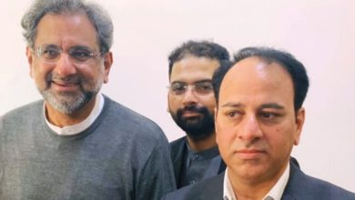 Kallar Syedan; EX PM Shahid Khaqan Abbassi meets with delegation from Kallar Syedan and deplores current government for being blind and taking political revenge