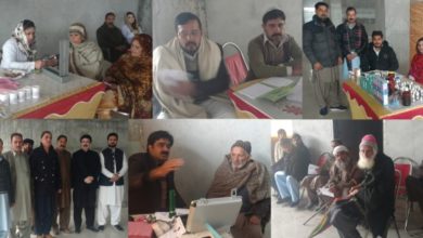 Kotli Sattian; Former district President PPP Raja Shaukat Ali Abbassi and Kashif Satti organized free homeopathic eye camp at Bathal bazaar