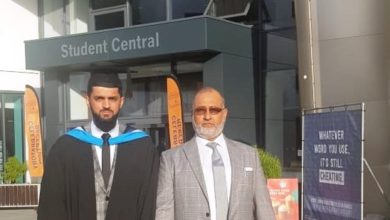 London; Badar Nisar Bhatti of Dhok Sarhal, Nala Musalmana graduated from Huddersfield University of Manchester with a degree.