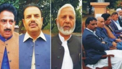 Chakswari, AJK; Reception held at Sufi M Yaqub Shaheed house in honour of Raja Javed Iqbal