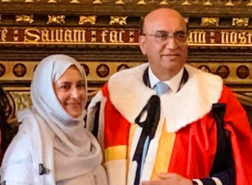 London; Pothwari Zameer Ch of Gujar Khan takes oath at House of Lords London; Pothwari Zameer Ch of Gujar Khan takes oath at House of Lords