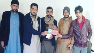 Kotli Sattian; Inauguration of Justice Health Card distribution organized by Justice Students Federation of Balwara Sharif