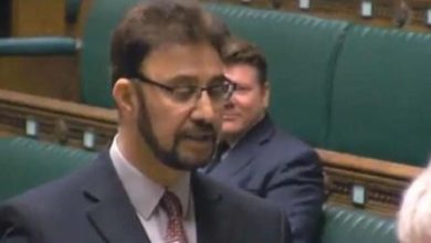 London: Newly elected MP in Manchester, Afzal Khan,takes oath in Urdu language