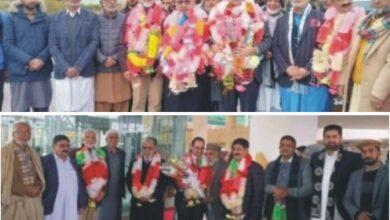 Chakswari, AJK; Mayor of Rotherham Ch Tajamal Hussain given grand reception in Palak and Chakswari