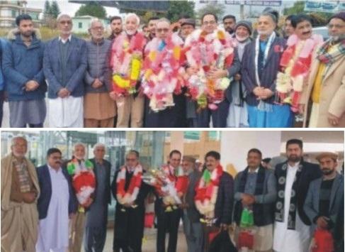 Chakswari, AJK; Mayor of Rotherham Ch Tajamal Hussain given grand reception in Palak and Chakswari