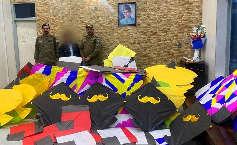 Gujar Khan; Effective police crackdown on kite sellers