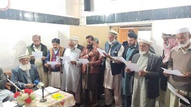 Kahuta: Officials of Jamaat-e-Islami Constituency PP (7) and Tehsil and City Kahuta along with Union Councils took oath.
