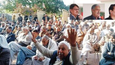 Kahuta: The local leadership of Union Council Hothla hosted a reception in honor of Sadaqat Ali Abbasi, Raja Tariq Mehmood Murtaza and Raja Waheed Ahmed Khan.