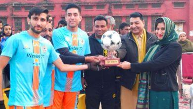 Kahuta; Lajpal Football Club of Tehsil Kahuta won the exhibition match by defeating Star Club of Tehsil Gujar Khan