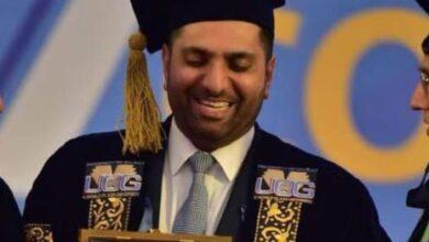 London: Lord Wajid Khan given honorary doctorate from University of Gujrat