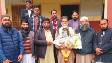 Chakswari, AJK; Allah Ditta Bismil elected as President press club Chakswari