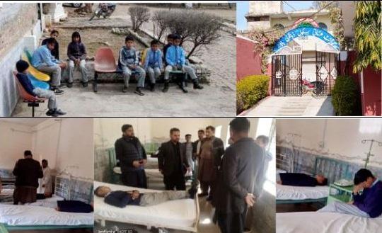 Chakswari, AJK; Over 47 children admitted to hospital and given pills to relive them of infection