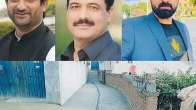 Kahuta: Millions of rupees work is going on in Bagla Rajgan, the long-standing problem of poblic has been solved with the construction of cemetery street.