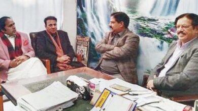 Kahuta: Raja Nadeem Ahmed, candidate for National Assembly Constituency NA-57, visited Kahuta with Muhammad Zarif Raja and Tanveer Naz Bhatti.