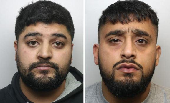 Bradford, UK; Duo Mohammed Hamza Taj and Aasim Hussain jailed for joining the armed attack on dog walker