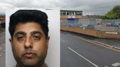 London; M Hanif, of Bradford, sentenced to six years and four months in prison for the attack on a woman