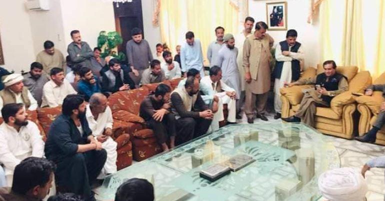 Gujar Khan: “Central Merchants Association meets with Raja Javed Ashraf”