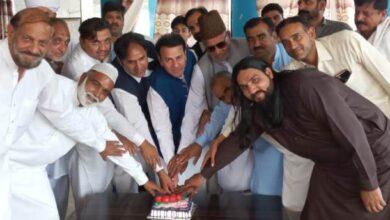 Kallar Syedan: On the occasion of Youm e Takbeer, separate events were organized under the auspices of PML-N candidate PP-7 Raja Nadeem Ahmed, PML-N Kisan Wing and PML-N Kallar Syedan