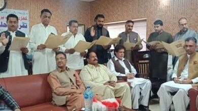 Chakswari, AJK: The Press Club, Kharri Sharif and Charhoi Press Club are included in the registered press clubs of Azad Kashmir