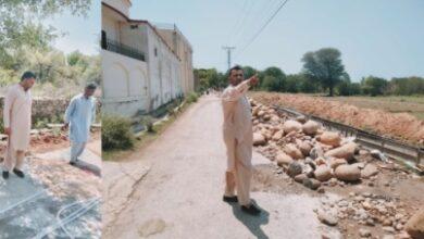 Chakswari, AJK: Member District Council Mirpur Ch Khushnood Ali paid a detailed visit to Union Council Faizpur Sharif