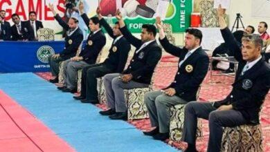 Kallar Syedan players won gold medal in National Games in Quetta