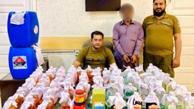 Rawat: Police action against alcohol suppliers, alcohol supplier arrested, 80 bottles of alcohol