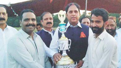 Kahuta; A cricket tournament under the supervision of Raja Faisal Mehmood