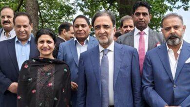 Norway: Reception for Qamar Zaman Kaira at Pakistan Embassy Oslo, attended by a large number of people from Oslo and its surroundings.