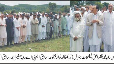 Kahuta: Famous Transporter from Mator Raja Nasar Ahmed Died
