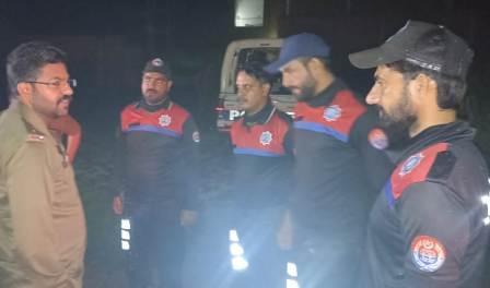 Gujar Khan: Motorcycle-riding dacoits fired on the police party in Mandra area