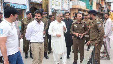 Gujar Khan: RPO Syed Khurram Ali and CPO Syed Khalid Hamdani visited Gujar Khan