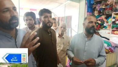 Gujar Khan: Theft incident in Bewal, unknown thieves stole cloth and cash from a clothing store and escaped