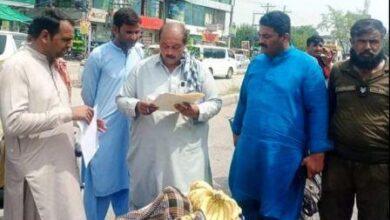 Gujar Khan: Punjab Food Authority has taken action against the owners of substandard food and Gujar Khan Municipality on GT Road