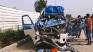 Rawat: Five people died in a traffic accident at Rawat T Chowk near old toll plaza