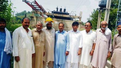 Kahuta; Residents of Glor Rajgan long standing demand met with installation of 200kv electricity transformer