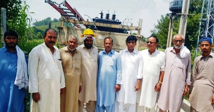 Kahuta; Residents of Glor Rajgan long standing demand met with installation of 200kv electricity transformer