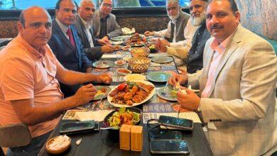 London; Abdul Jabbar Bhatti of Gujar Khan given reception in Edmonton, London